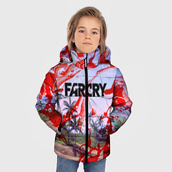 Куртка зимняя для мальчика FARCRY, цвет: 3D-черный — фото 2