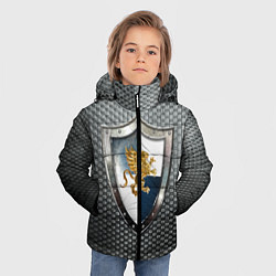 Куртка зимняя для мальчика Heroes of Might and Magic Z, цвет: 3D-черный — фото 2