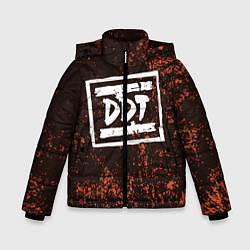 Куртка зимняя для мальчика ДДТ Z, цвет: 3D-черный