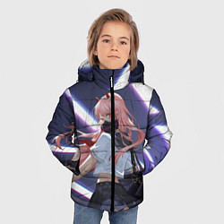 Куртка зимняя для мальчика ЛЮБИМАЯ В МАСКЕ, цвет: 3D-светло-серый — фото 2