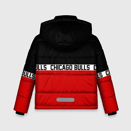 Зимняя куртка для мальчика CHICAGO BULLS / 3D-Красный – фото 2