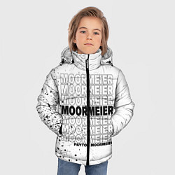 Куртка зимняя для мальчика PAYTON MOORMEIER - ТИКТОК, цвет: 3D-черный — фото 2