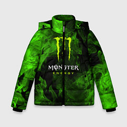 Куртка зимняя для мальчика MONSTER ENERGY, цвет: 3D-красный