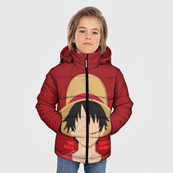 Куртка зимняя для мальчика Luffy, цвет: 3D-черный — фото 2