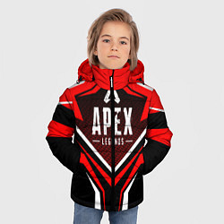 Куртка зимняя для мальчика APEX, цвет: 3D-черный — фото 2