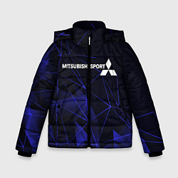 Куртка зимняя для мальчика MITSUBISHI, цвет: 3D-черный