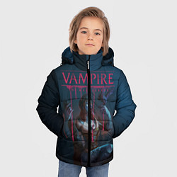 Куртка зимняя для мальчика Vampire: The Masquerade, цвет: 3D-черный — фото 2