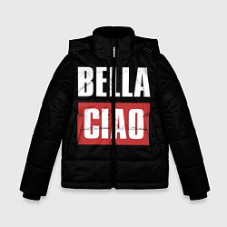 Куртка зимняя для мальчика Bella Ciao, цвет: 3D-черный