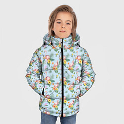 Куртка зимняя для мальчика ФЛАМИНГО, цвет: 3D-черный — фото 2