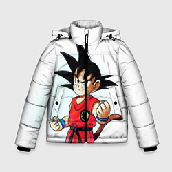 Куртка зимняя для мальчика Гоку, цвет: 3D-черный