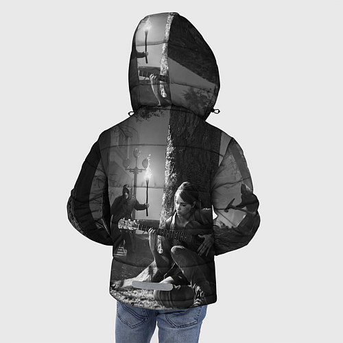 Зимняя куртка для мальчика THE LAST OF US 2 / 3D-Светло-серый – фото 4