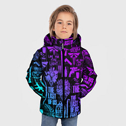 Куртка зимняя для мальчика THE LAST OF US 2, цвет: 3D-черный — фото 2