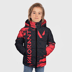 Куртка зимняя для мальчика VALORANT ВАЛОРАНТ, цвет: 3D-светло-серый — фото 2