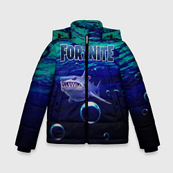 Куртка зимняя для мальчика Loot Shark Fortnite, цвет: 3D-светло-серый