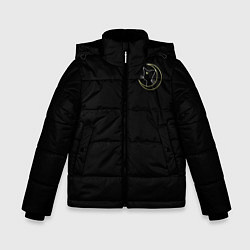 Куртка зимняя для мальчика Сэйлор мун, цвет: 3D-черный