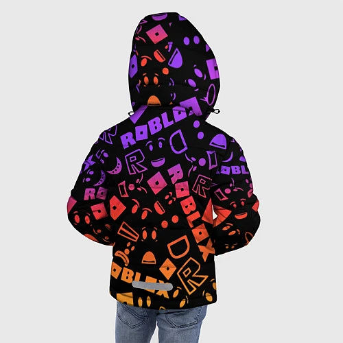 Зимняя куртка для мальчика Roblox / 3D-Светло-серый – фото 4