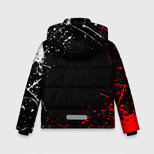 Зимняя куртка для мальчика FORTNITE x IKONIK / 3D-Красный – фото 2