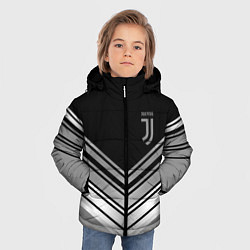 Куртка зимняя для мальчика JUVENTUS, цвет: 3D-черный — фото 2
