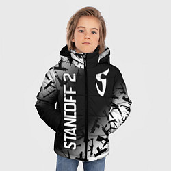 Куртка зимняя для мальчика STANDOFF 2 СТАНДОФФ 2, цвет: 3D-черный — фото 2