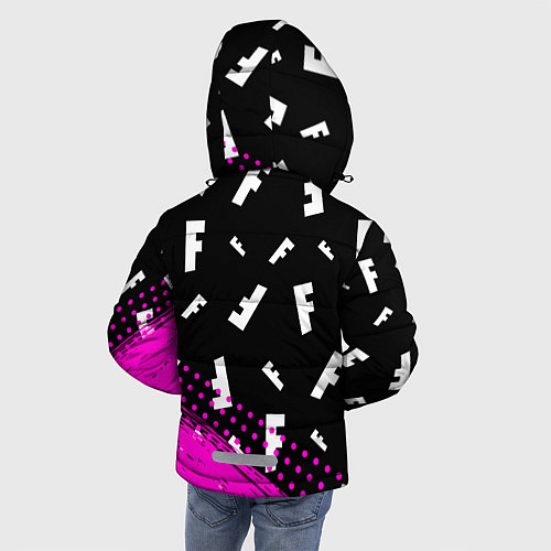 Зимняя куртка для мальчика FORTNITE ФОРТНАЙТ / 3D-Светло-серый – фото 4