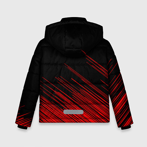 Зимняя куртка для мальчика Apex Legends / 3D-Красный – фото 2
