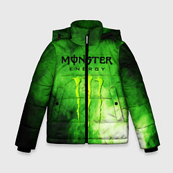 Куртка зимняя для мальчика MONSTER ENERGY, цвет: 3D-красный