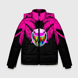 Куртка зимняя для мальчика 6ix9ine, цвет: 3D-черный