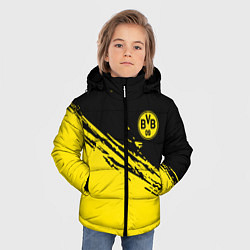 Куртка зимняя для мальчика BORUSSIA, цвет: 3D-светло-серый — фото 2