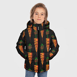 Куртка зимняя для мальчика Vegan, цвет: 3D-красный — фото 2