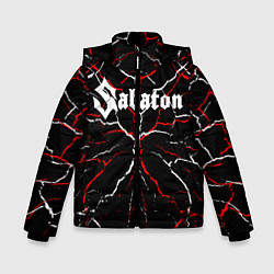 Куртка зимняя для мальчика Sabaton, цвет: 3D-черный