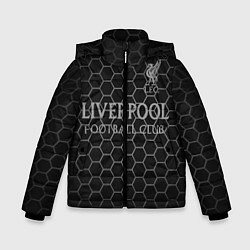 Куртка зимняя для мальчика LIVERPOOL, цвет: 3D-черный