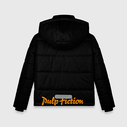 Зимняя куртка для мальчика Криминальное чтиво / 3D-Светло-серый – фото 2