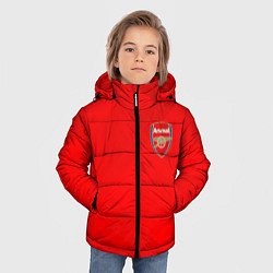 Куртка зимняя для мальчика ARSENAL, цвет: 3D-красный — фото 2