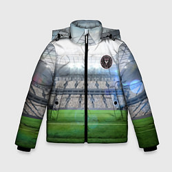 Куртка зимняя для мальчика FC INTER MIAMI, цвет: 3D-черный