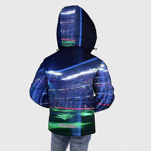 Зимняя куртка для мальчика FC MANCHESTER CITY / 3D-Светло-серый – фото 4