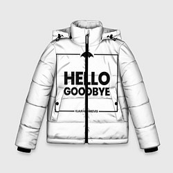 Куртка зимняя для мальчика Академия Амбрелла, цвет: 3D-черный