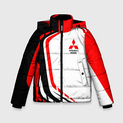 Куртка зимняя для мальчика Mitsubishi EVO Uniform, цвет: 3D-красный