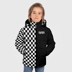 Куртка зимняя для мальчика NASA, цвет: 3D-светло-серый — фото 2