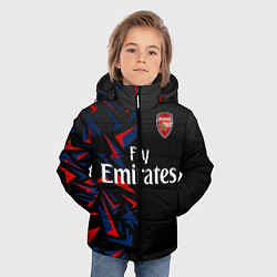 Куртка зимняя для мальчика ARSENAL UNIFORM 2020, цвет: 3D-черный — фото 2