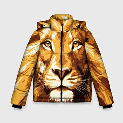 Зимняя куртка для мальчика Взгляд льва