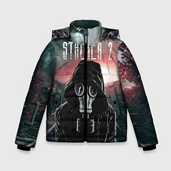 Куртка зимняя для мальчика Stalker 2 Зона, цвет: 3D-светло-серый