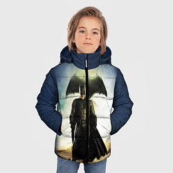 Куртка зимняя для мальчика Лига справедливости, цвет: 3D-светло-серый — фото 2