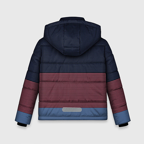 Зимняя куртка для мальчика Диана Принс / 3D-Светло-серый – фото 2