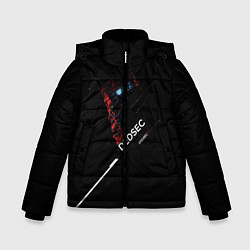 Куртка зимняя для мальчика Dedsec, цвет: 3D-черный