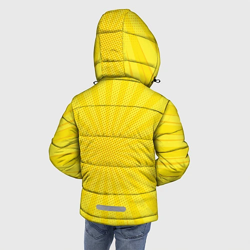 Зимняя куртка для мальчика Fall Guys / 3D-Черный – фото 4