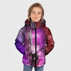 Куртка зимняя для мальчика Шото Тодороки, цвет: 3D-красный — фото 2