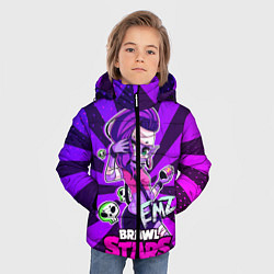 Куртка зимняя для мальчика Emz Brawl stars ЭМЗ, цвет: 3D-черный — фото 2