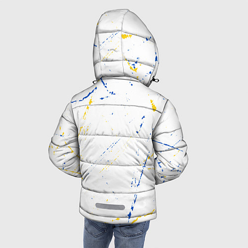 Зимняя куртка для мальчика BRAWL STARS CROW ВОРОН / 3D-Светло-серый – фото 4