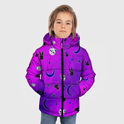 Куртка зимняя для мальчика GOTHIC SAILOR MOON, цвет: 3D-черный — фото 2