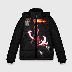 Куртка зимняя для мальчика MICHAEL JORDAN, цвет: 3D-светло-серый